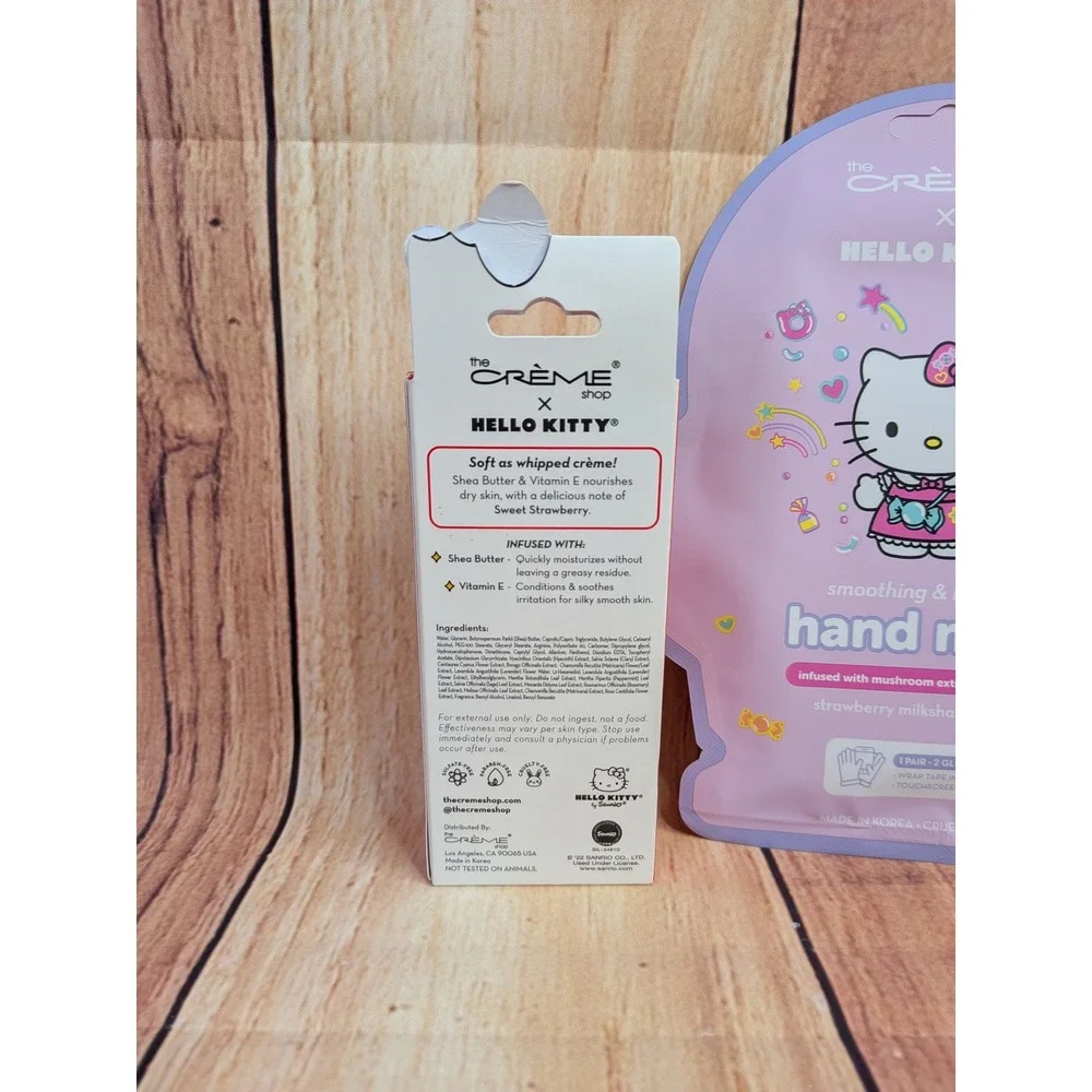 The Creme Shop x Hello Kitty Hand Creme and The Crème Shop Hand Mask Lot